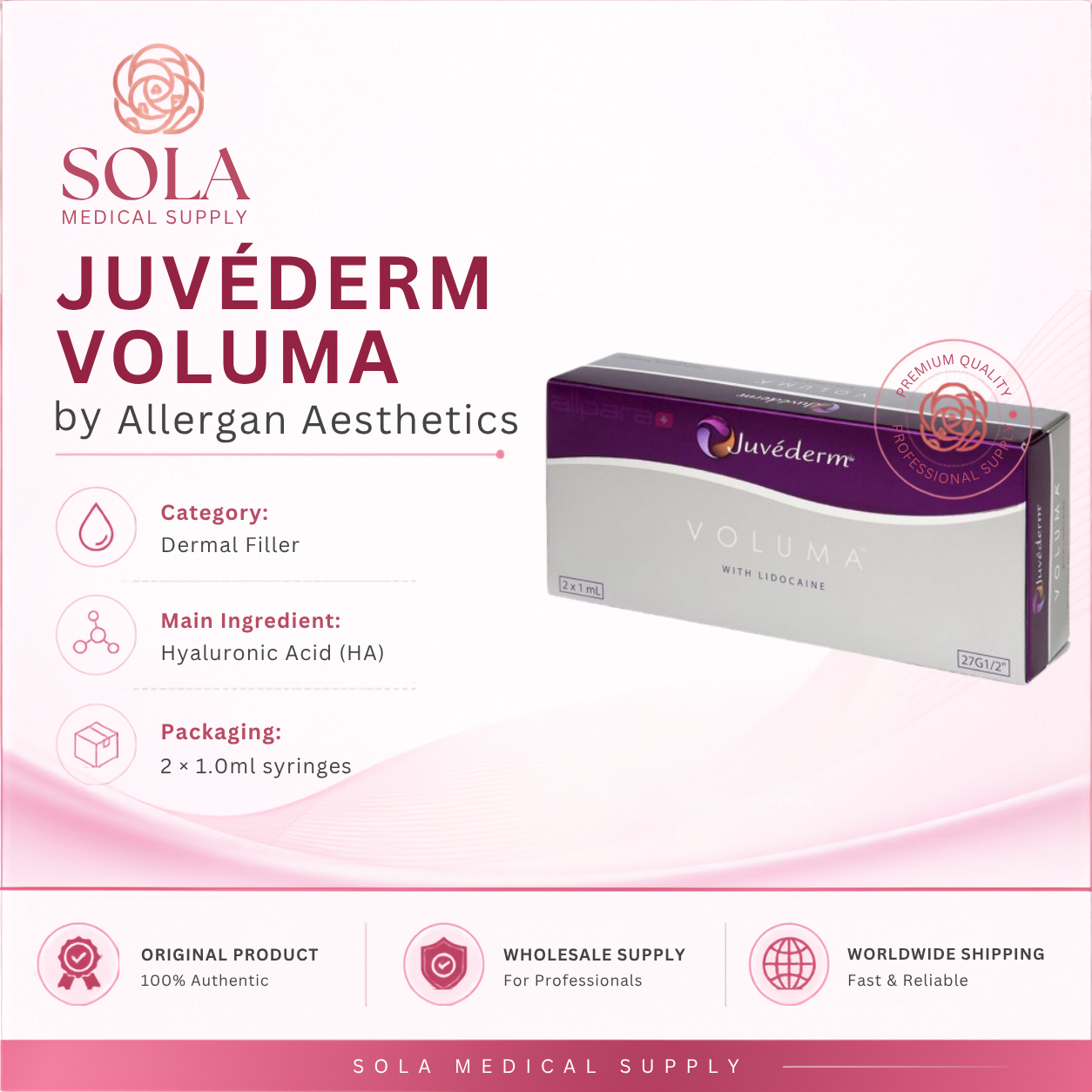 Juvederm Voluma wholesale