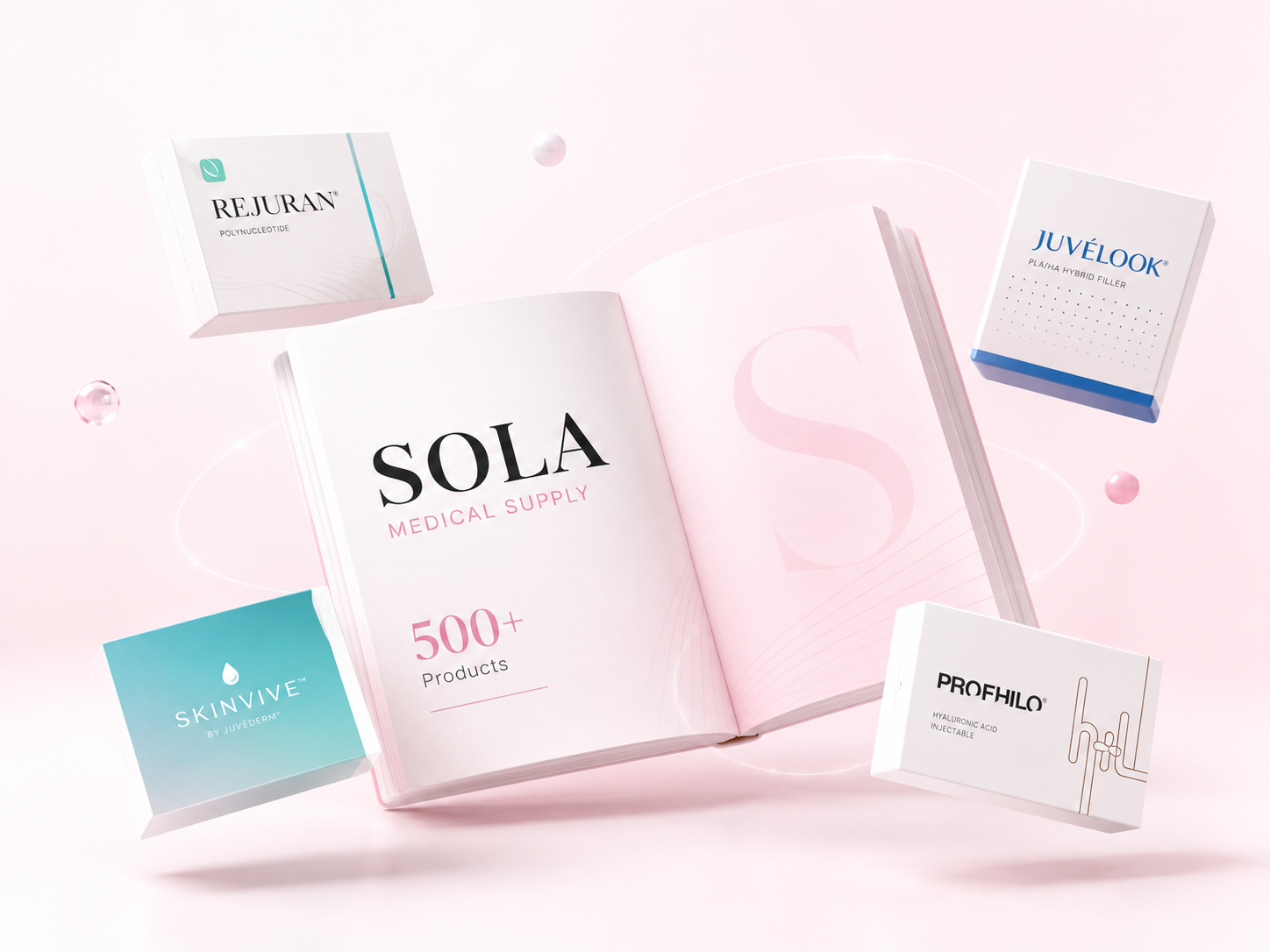 SOLA aesthetic product collection